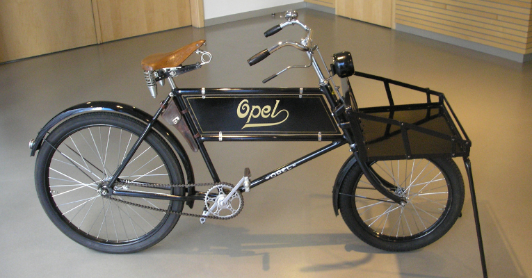 Opel_bicycle - historia marki opel - historia samochodow - skrzynie zajac pl